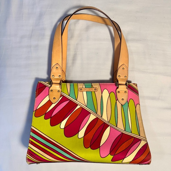 Kate Spade Tropical Colorful Pucci Inspired Bag - Picture 1 of 5
